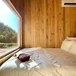 Nativo Natureza Pink Wood Tente de luxe Cela (Leira)